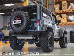 Rear bumper, Jeep Wrangler JK 07-2018