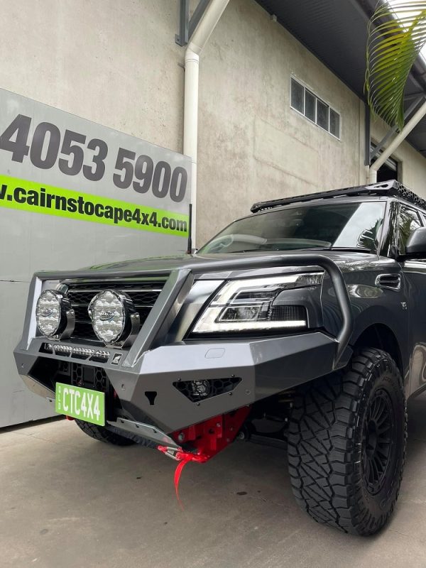 Toro Bull bar, Nissan Patrol Y62 Series 5, 2020 current Recurve