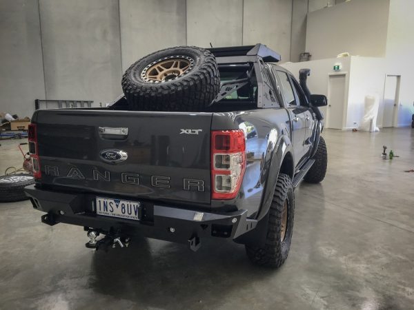Rear Bumper and Tow Bar, Ford Ranger PX 2011-2022, Mazda BT50- 2011 ...
