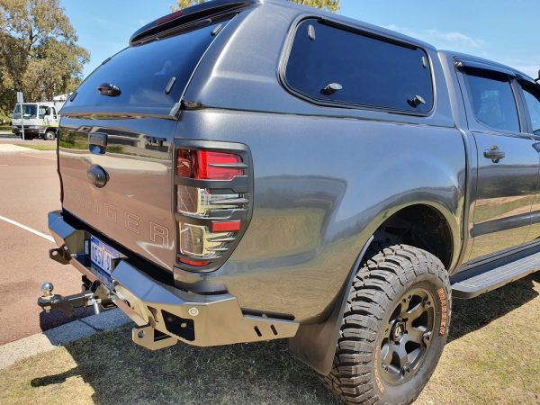 Mazda Ranger Copy Rear Rear Bumper and Tow Bar, Ford Ranger PX 2011-2022, Mazda BT50- 2011 ...