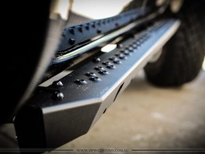 Rock Sliders, Ford Ranger + Mazda BT50, Dual cab PX 2011-2022