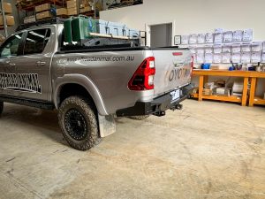 Rear Bumper and tow bar, to suit Toyota Hilux N80 2015-on