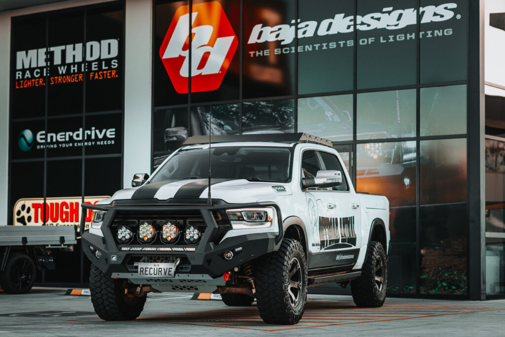 Toro Bull Bar installed on Ram 1500 DT 2021 to Current, front view