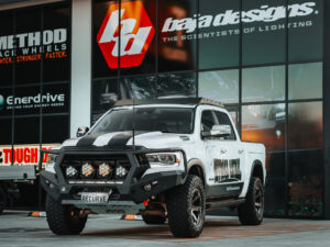 Toro Bull Bar installed on Ram 1500 DT 2021 to Current, front view